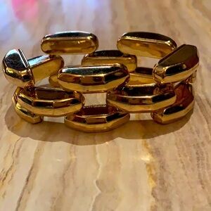 Banana Republic Oversized Gold Chain Link Bracelet ✨